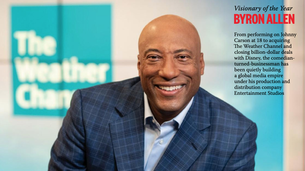 CSQ Magazine 'Visionary of the Year' Byron Allen on Transitioning from